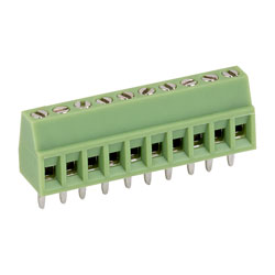 TruConnect 2.54mm Low Profile 10 Way Terminal Block