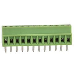 TruConnect 2.54mm Low Profile 12 Way Terminal Block