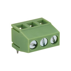 TruConnect 5mm Standard Profile 90 Degree 3 Way Terminal Block