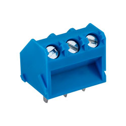 TruConnect 213941 5mm Low Profile 45 Degree 3 Way Terminal Block