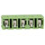 TruConnect 213973 7.5mm High Power 20A 5 Way Terminal Block