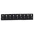 TruConnect 213990 9 Way 10A Black Interlocking Terminal Block 5mm