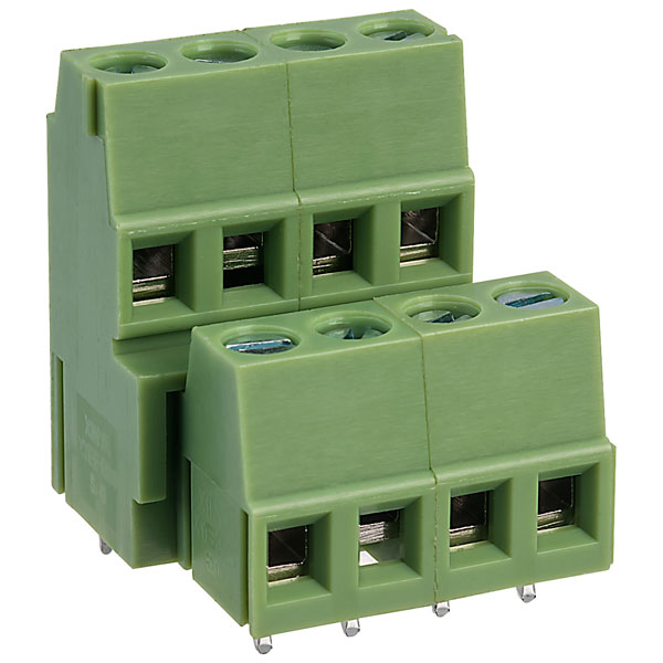 TruConnect 4 Way 2 Tier 10A Terminal Block 5mm | Rapid Online