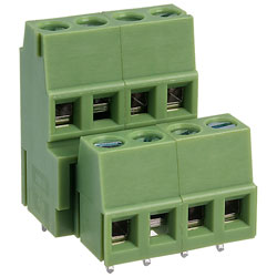 TruConnect 4 Way 2 Tier 10A Terminal Block 5mm