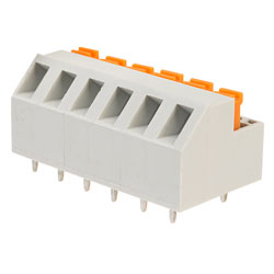 CamdenBoss CSTB/6 6 Way 12A 45 Degree Terminal Block 5.08mm