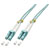 LINDY 46404 Fibre Optic Patch Lead OM3 LC to LC Multimode 50/125µm 100m