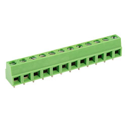 CamdenBoss CTB0508/12 12 Way 14A Low Profile Terminal Block 5.08mm Pitch