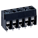 CamdenBoss CTB1201/5BK 5 Way 16A Low Profile Terminal Block 5mm Pitch