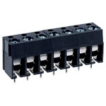 CamdenBoss CTB1201/7BK 7 Way 16A Low Profile Terminal Block 5mm Pitch