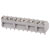 CamdenBoss CTB3000/10 10 Way 24A Low Profile 45° Terminal Block 5mm Pitch