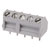 CamdenBoss CTB3000/5 5 Way 24A Low Profile 45° Terminal Block 5mm Pitch