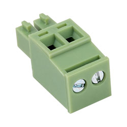 TruConnect 3.81mm Female Pluggable Vertical 2 Way Terminal Block