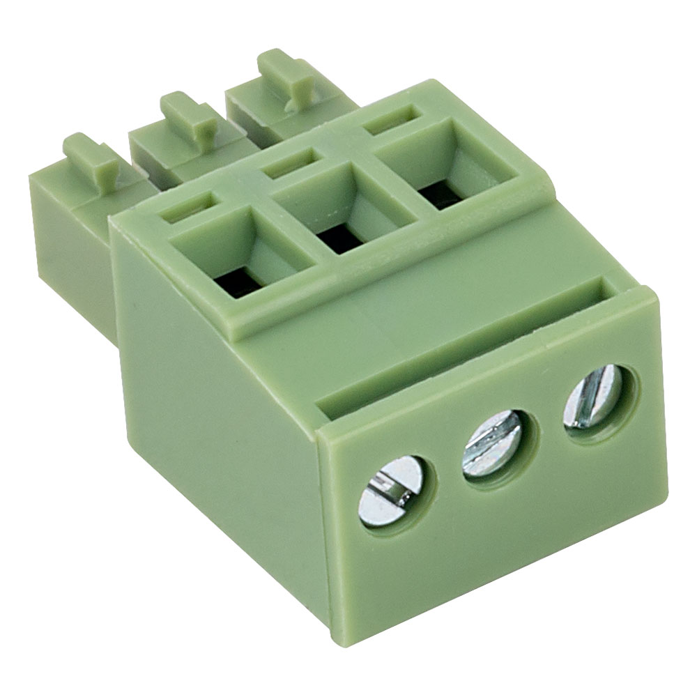 TruConnect 3.81mm Female Pluggable Vertical 3 Way Terminal Block ...