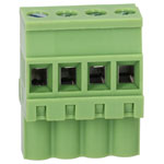 TruConnect 5.08mm Female Pluggable Vertical 4 Way Terminal Block