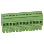 TruConnect 215386 3.5mm Female Pluggable Vertical 12 Way Terminal Block