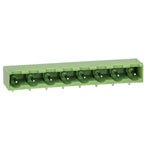 TruConnect 7.5mm Header Right Angle Closed 8 Way Terminal Block