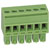 TruConnect 215409 3.81mm Female Pluggable Vertical 6 Way Terminal Block
