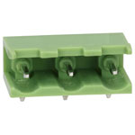 TruConnect 7.5mm Header Right Angle Open 3 Way Terminal Block