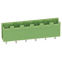 TruConnect 215424 7.5mm Header Straight Open 6 Way Terminal Block