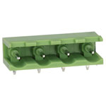 TruConnect 215434 7.5mm Header Right Angle Open 4 Way Terminal Block