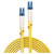 LINDY 47453 Fibre Optic Patch Cable, LC-LC, 5m, 9/125um, Singlemode OS2, Yellow