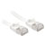 LINDY 47544 RJ45 Patch Cable CAT 6A U/FTP Flat 5.0m White Snagless 1pc