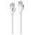 LINDY 47596 RJ45 Network cable, patch cable CAT 6A U/FTP 5.00 m Grey 1 pc(s)