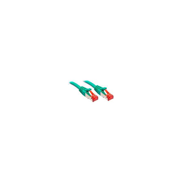 LINDY 47750 RJ45 Network cable, patch cable CAT 6 S/FTP 3.00 m Gre...