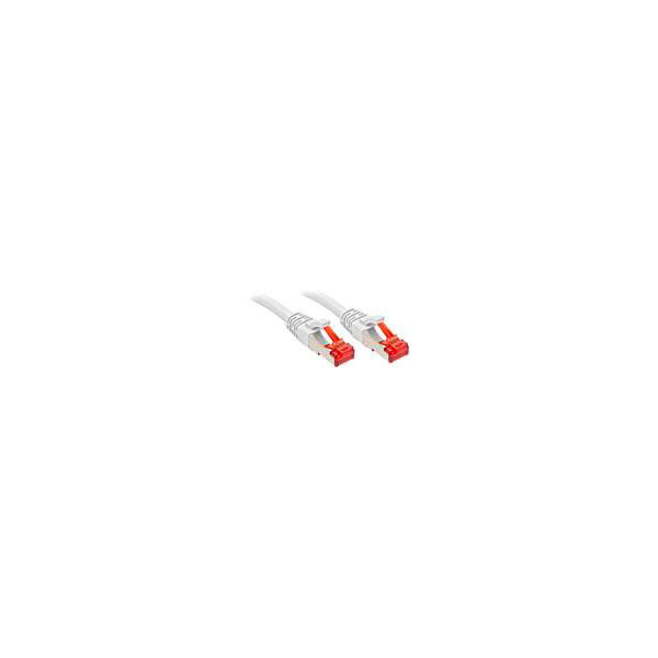 LINDY 47796 RJ45 Network cable, patch cable CAT 6 S/FTP 5.00 m Whi...