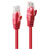 LINDY 48036 RJ45 Network cable, patch cable CAT 6 U/UTP 7.50 m Red 1 pc(s)