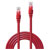 LINDY 48036 RJ45 Network cable, patch cable CAT 6 U/UTP 7.50 m Red 1 pc(s)