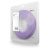 LINDY 48121 RJ45 Network cable, patch cable CAT 6 U/UTP 0.50 m Violet 1 pc(s)