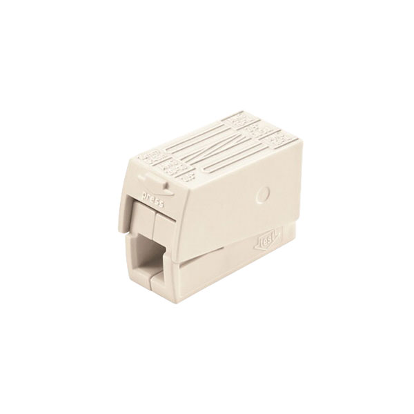  224-112 2 Way Standard Lighting Connector 24A White