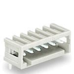 WAGO 733-362 2 Pole 2.5mm 6A MCS Horizontal Male Header Closed Light Grey