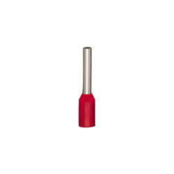 WAGO 216-243 Ferrule Sleeve 1 mm²/AWG 18 Insulated Red