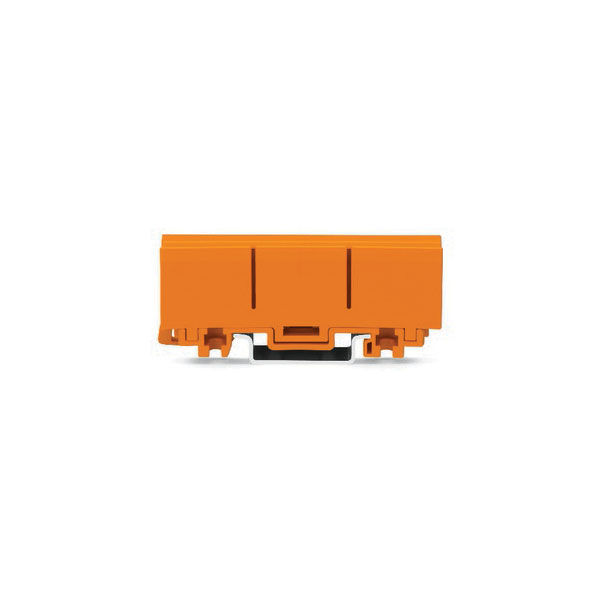 2273-500 Mounting Carrier for single and Double Row Connectors Orange