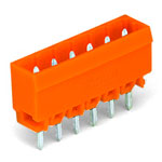 WAGO 231-338/001-000 MCS MIDI 8 Pole 12A 5.08mm Vertical PCB Header Orange