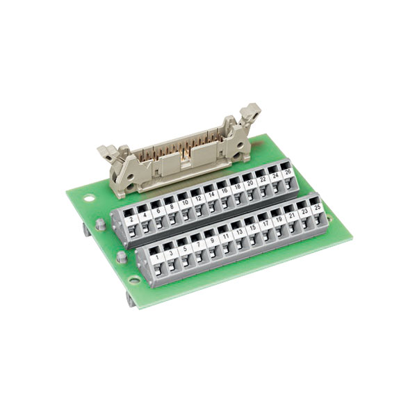  289-404 20 Pole Interface Module with Male Connector Type DIN 41651