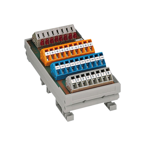  289-665 Connection Module for 8 Way 3 Conductor Sensors LED Indicator