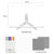 LogiLink AA0192 Whiteboard Transparent Acrylic 1 pc(s)