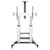 LogiLink BP0084 TV Trolley 60-100 inch Height Adjustable 100kg Floor Stand