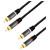 LogiLink CA1204 RCA Audio/phono Cable 2.0 m Black Shielded, Colour-coded