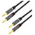 LogiLink CA1210 Audio/phono Cable 3.0 m Black Shielded, Colour-coded