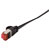 LogiLink CF2053S RJ45 Network Patch Cable CAT 6 U/FTP 2m Black Gold-plated
