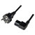 LogiLink CP119 Power Cable CEE 7/7 to IEC C13 Angled Female 5 m Black