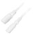 LogiLink CP132 Power Extension Cable IEC C8 to IEC C7 2m White