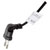 LogiLink CP134 Power Cable Europlug to IEC C7 Angled 0.75m Black