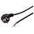 LogiLink CP135 Power Cable CEE 7/7 Angle Plug to Open End 1.5m Black