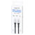 LogiLink CU0420 USB-C 2.0 Cable USB-C to USB-C 0.3m Black 100W LED Nylon Braided