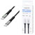 LogiLink CU0434 USB-C 3.2 Gen 2x2 Cable 20Gbps 100W 4K LED 2m Black